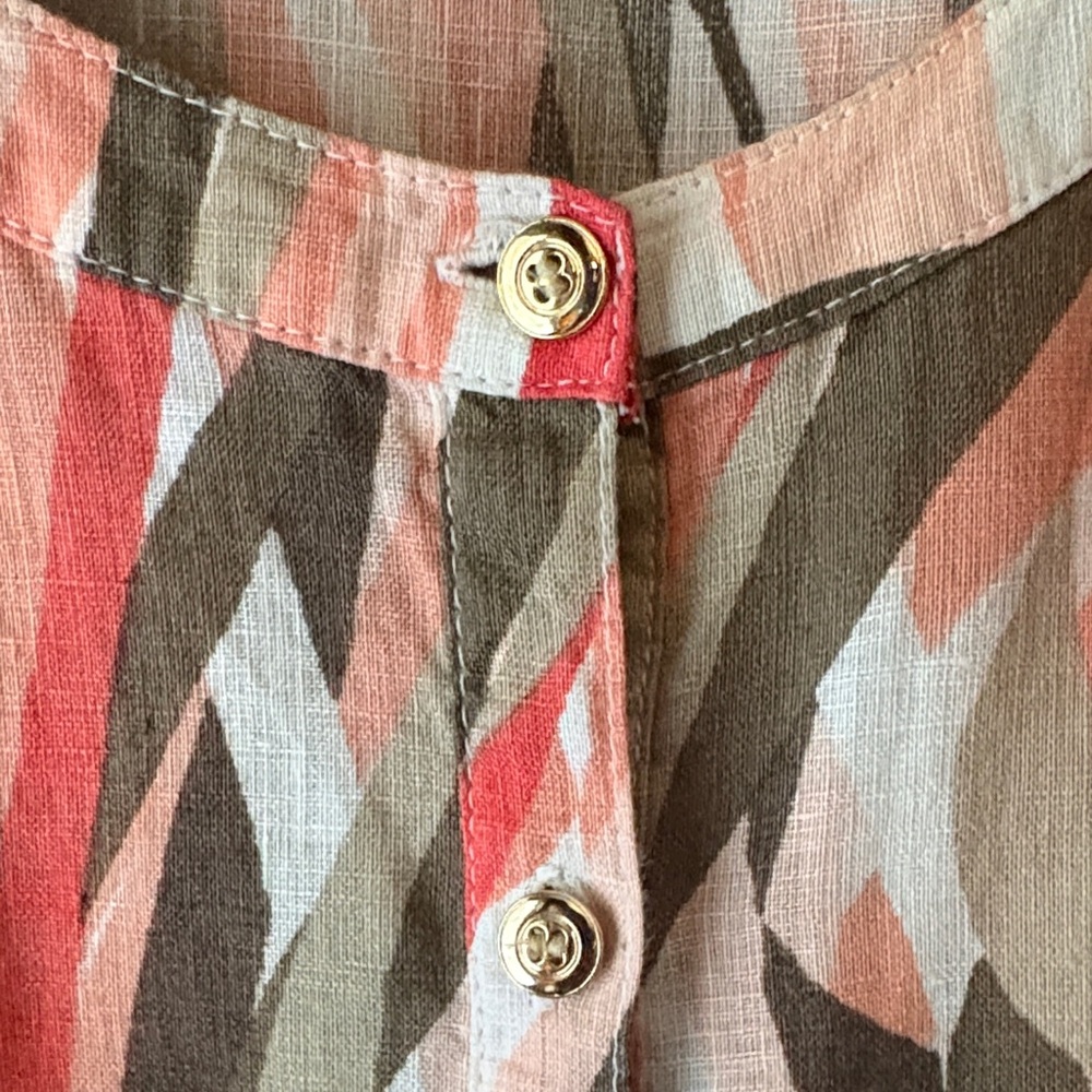 JM Collection Linen Shirt - Picture 3 of 7
